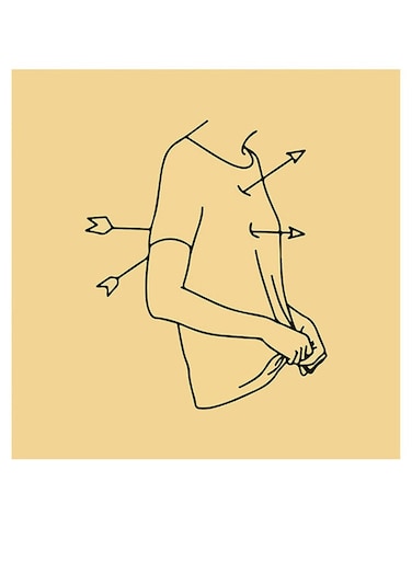 Feelings Themed Wall Art Yellow/Black 30x30cm