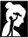 Wall Art Black 20cm