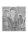 Queen Rania of Jordan MDF Wall Art Multicolour 30x30cm