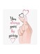 You Always Gain By Giving Love MDF Wall Art Multicolour 30x30cm