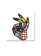 A Hand Pop Art Wall Art Painting Multicolour 30 x 30centimeter