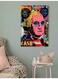 George Washington Pop Wall Art Multicolour 40x60cm