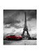 Paris MDF Wall Art Multicolour 30x30centimeter