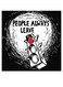 Quoted Decorative Wall Art Black/White/Red 30x30cm