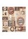 Coffee MDF Wall Art Multicolour 30x30centimeter