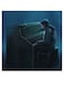 Pianist Themed Wall Art Blue/Black 30x30cm