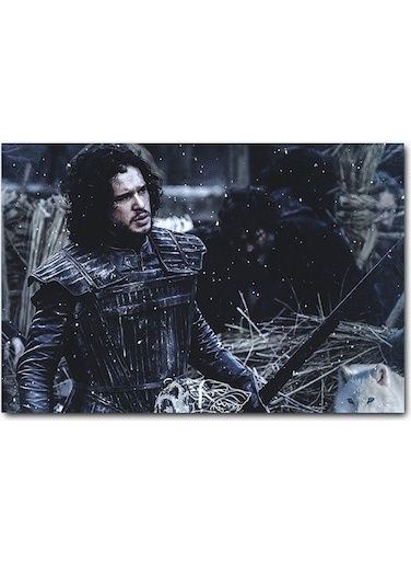 Jon Snow Wall Art Multicolour 40x60cm