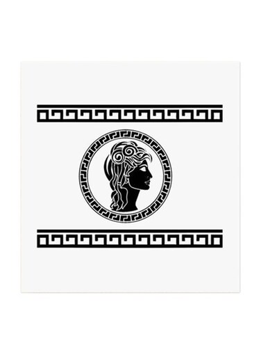 Modern MDF Wall Art Multicolour 30x30centimeter