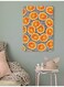 Orange Wall Art Multicolour 40x60cm