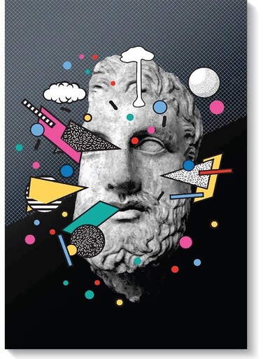 Statue Wall Art Multicolour 40x60cm