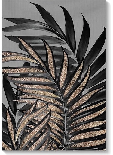 Tree Leaves Wall Art Multicolour 40x60cm