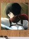 Attack On Titan Printed Wall Art White/Brown/Black 30x30cm