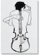 Decorative Wall Art Painting White/Black 40 x 60cm