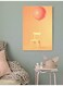 Balloon Themed Wall Art Painting Yellow/Pink 40x60cm