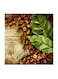 Coffee MDF Wall Art Multicolour 30x30cm