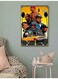 Rappers Themed Wall Art Painting Multicolour 40x60cm
