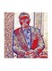 King Abdullah of Jordan MDF Wall Art Multicolour 30x30cm