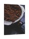 Coffee Press Printed Framed Canvas Wall Art Brown/Silver/Blue 60 x 80centimeter
