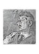 Thomas Shelby Peaky Blinders MDF Wall Art Multicolour 30x30centimeter