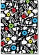 Decorative Wall Art Painting Multicolour 40 x 60cm