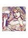 Maya Diab MDF Wall Art Multicolour 30x30cm