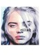 Billie Eilish Printed Wall Art Grey/Beige/Blue 30x30cm