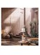 Villa Printed Wall Art Brown/Green 30x30cm