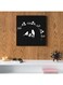 Birds MDF Wall Art 30x30 Centimeter Multicolour 30 X 30cm
