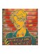 Bts MDF Wall Art Multicolour 30x30cm