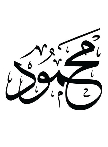Mahmod Wooden MDF Wall Art multicolour 30x30cm