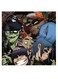 Gorillaz Squad Themed Wall Art Green/Blue/Brown 30x30cm