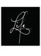 Life Printed Wall Art Black/White 30x30cm
