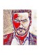 Tamer Hosny MDF Wall Art Multicolour 30x30centimeter