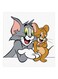 Tom And Jerry MDF Wall Art Multicolour 30x0.5x30cm