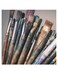 Brushes Themed Printed MDF Wall Art Multicolour 30x30cm