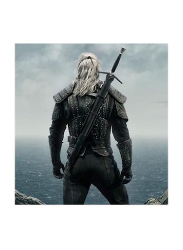 The Witcher MDF Wall Art Multicolour 30x30centimeter