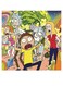 Rick And Morty Themed Wall Art Yellow/Green/Red 30x30cm