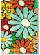 Flowers Wall Art Multicolour 40x60cm