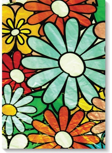 Flowers Wall Art Multicolour 40x60cm