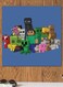 Minecraft Printed Wall Art Multicolour 30x30cm