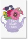 I Said What I Said Themed Wall Art Painting Multicolour 40x60cm