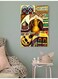 Arabian Mood Themed Wall Art Painting Multicolour 40x60cm