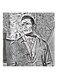 Amr Diab MDF Wall Art Grey/Black