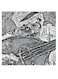 Talal Maddah Themed Wall Art Grey/White/Black 30x30cm