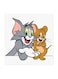 Tom and Jerry MDF Wall Art Multicolour 30x30centimeter