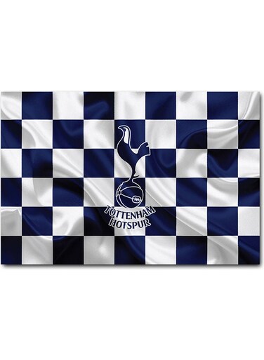 Tottenham Hotspur FC Wall Art Blue/White 40x60cm