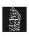 Arabic Quote MDF Wall Art Multicolour 30x30centimeter