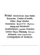 Quote Writer Themed Wall Art White/Black 30x30cm