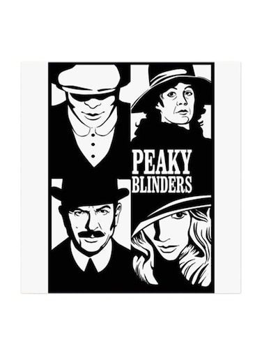 Peaky Blinders MDF Wall Art Multicolour 30x30centimeter