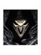 Grim Reaper Overwatch MDF Wall Art Multicolour 30x30cm